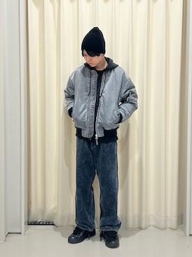 府川広登さん（メンズ・172cm）の秋コーディネート