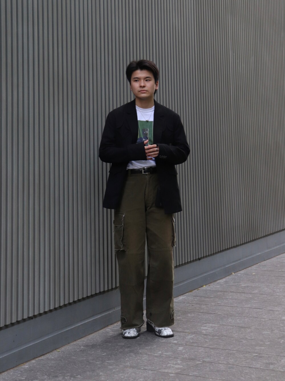 soerte（ソエルテ）の「Single breasted design tack tailored jacket