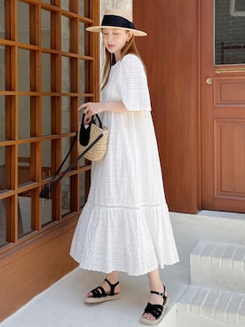 「summer」｜gaensoさん（レディース・165cm）の夏コーディネート