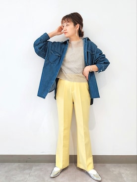 「ローリーズファーム(LOWRYS FARM)」｜ayaさん（レディース・161cm）の春コーディネート
