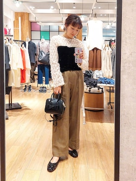 「アイテム（バレエシューズ）」を使った、ayaさん（レディース・161cm・30代）の夏コーディネート