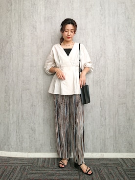 ayaさん(レディース・161cm)の夏コーディネート