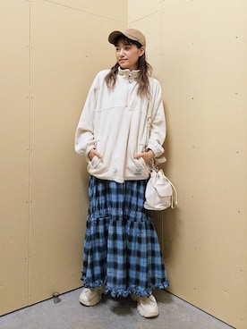 「アイテム（帽子）」を使った、ayaさん（レディース・161cm・30代）の秋コーディネート