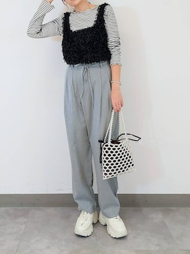 ayaさん(レディース・161cm)の冬コーディネート