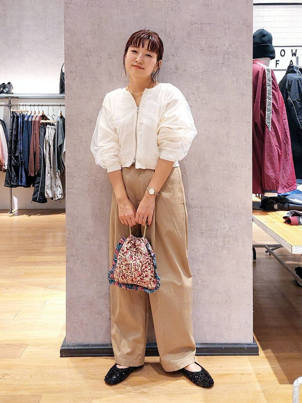 ツイルカーブパンツ 139157を使った人気ファッション