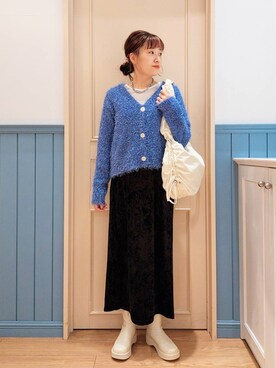 「アイテム（ワンピース/ドレス）」を使った、ayaさん（レディース・161cm・30代）の秋コーディネート