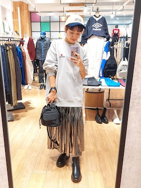 「アイテム（帽子）」を使った、ayaさん（レディース・161cm・30代）の秋コーディネート