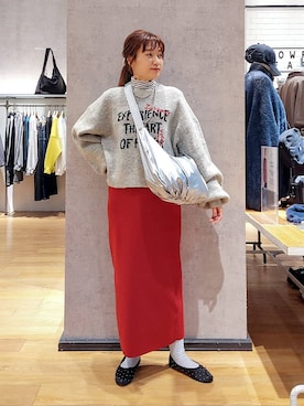 「アイテム（アクセサリー）」を使った、ayaさん（レディース・161cm・30代）の秋コーディネート