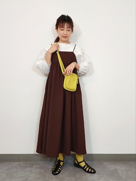 「ローリーズファーム(LOWRYS FARM)」｜ayaさん（レディース・161cm）の春コーディネート