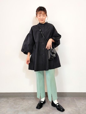 「ローリーズファーム(LOWRYS FARM)」｜ayaさん（レディース・161cm）の冬コーディネート