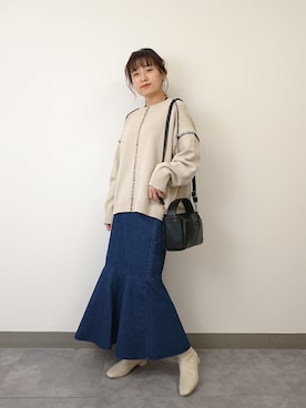 ayaさん（レディース・161cm）の冬コーディネート