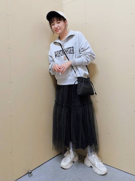 「アイテム（帽子）」を使った、ayaさん（レディース・161cm・30代）の秋コーディネート