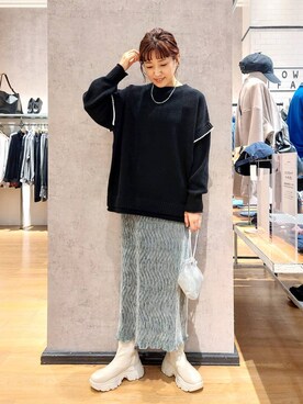 「アイテム（アクセサリー）」を使った、ayaさん（レディース・161cm・30代）の秋コーディネート