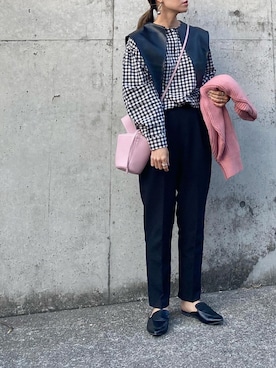 「aquagarage（アクアガレージ）のアイテム」を使った、mikaさん（レディース・157cm）の秋コーディネート