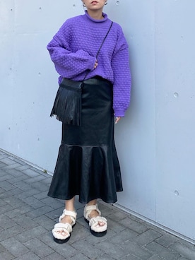 mikaさん(レディース・157cm)の秋コーディネート