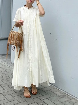 mikaさん（レディース・157cm）の夏コーディネート