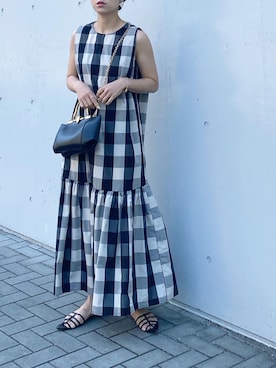 mikaさん（レディース・157cm）の春コーディネート