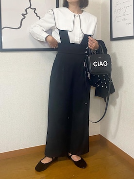 「michino（ミチノ）のアイテム」を使った、mikaさん（レディース・157cm）の秋コーディネート