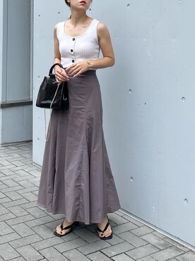mikaさん（レディース・157cm）の夏コーディネート