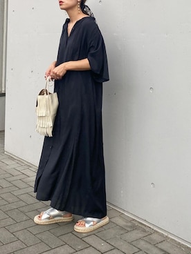 mikaさん（レディース・157cm）の夏コーディネート