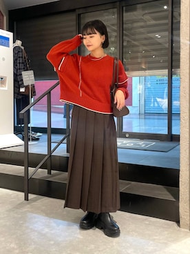 「LOWRYS FARM（ローリーズファーム）のアイテム」を使った、saeさん（レディース・155cm）の秋コーディネート