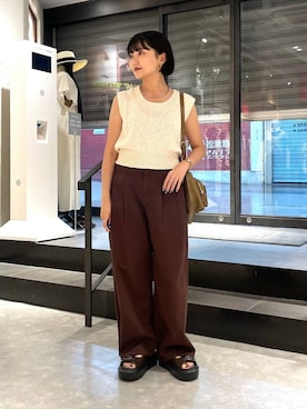 「アイテム（チョーカー）」を使った、saeさん（レディース・155cm・20代）の夏コーディネート