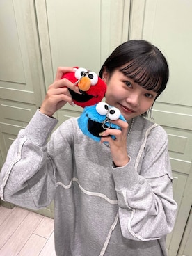 「アイテム（スウェット）」を使った、saeさん（レディース・155cm・20代）の秋コーディネート