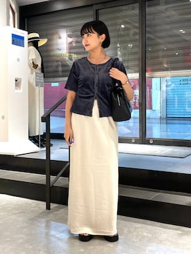 「アイテム（チョーカー）」を使った、saeさん（レディース・155cm・20代）の夏コーディネート