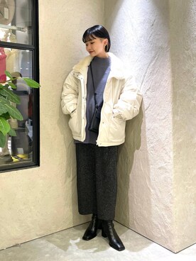 saeさん(レディース・155cm)の冬コーディネート