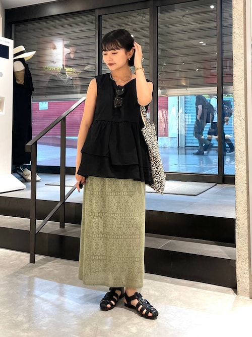 セール】カットレースタイトスカート 327059（スカート）｜LOWRYS FARM