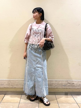 saeさん（レディース・155cm）の夏コーディネート