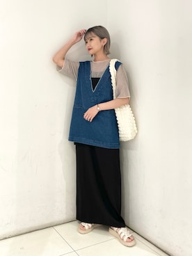 saeさん（レディース・155cm）の春コーディネート