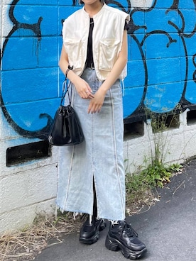 saeさん（レディース・155cm）の春コーディネート