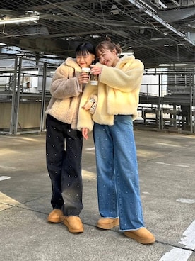 saeさん（レディース・155cm）の冬コーディネート