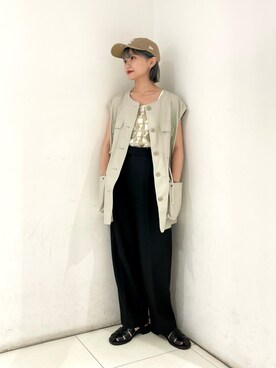 saeさん（レディース・155cm）の夏コーディネート