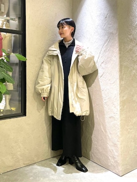 saeさん（レディース・155cm）の冬コーディネート