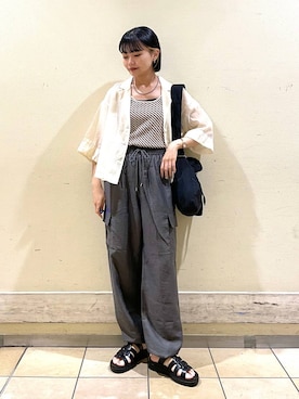 saeさん（レディース・155cm）の夏コーディネート