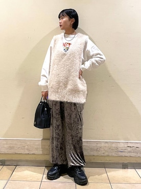 saeさん（レディース・155cm）の秋コーディネート