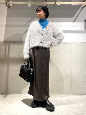 saeさん（レディース・155cm）の冬コーディネート