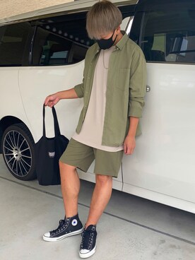 X.Hiideさん(メンズ・178cm)の夏コーディネート