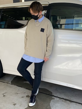 X.Hiideさん(メンズ・178cm)の冬コーディネート