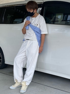 X.Hiideさん（メンズ・178cm）の夏コーディネート