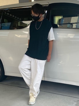 X.Hiideさん（メンズ・178cm）の秋コーディネート