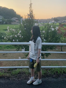 「BEN DAVIS（ベンデイビス）のアイテム」を使った、UFOさん（レディース・160cm）の夏コーディネート