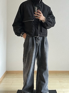 「アイテム（その他アウター）」を使った、kos02kxxさん（メンズ・173cm）の秋コーディネート