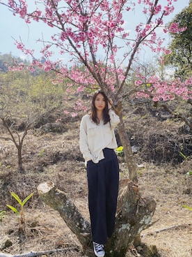 「LOVFEE（ラッフィ）のアイテム（ジャケット/アウター）」を使った、Amelia🇹🇼🌿🍂さん（レディース・168cm）の冬コーディネート