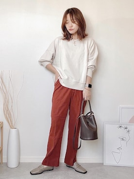 ひぃちゃんさん(レディース・163cm)の秋コーディネート