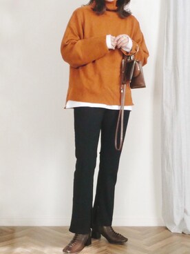 ひぃちゃんさん(レディース・163cm)の冬コーディネート