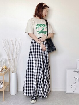 ひぃちゃんさん（レディース・163cm）の夏コーディネート