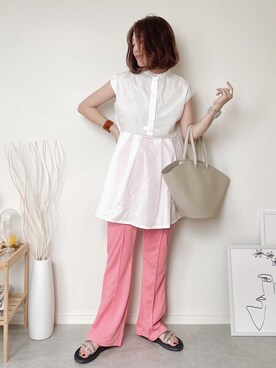 ひぃちゃんさん(レディース・163cm)の夏コーディネート